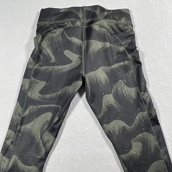 Under Armour Womens Medium‎ 7/8 Leggings Green Compression Camo Printed 26x26 - Picture 8 of 10